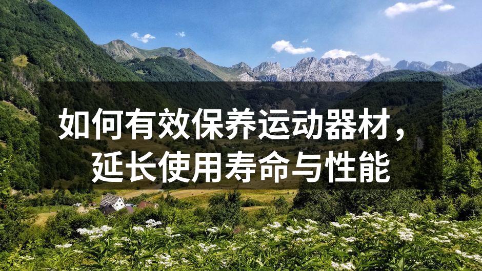 运动器材清洁维护示范